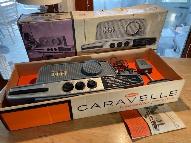 1962 Remco Caravelle Radio Transmitter Receiver Toy