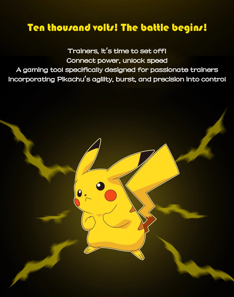 Razer x Pokémon Pikachu Viper V3 Pro Wireless Mouse + Mouse Pad Set