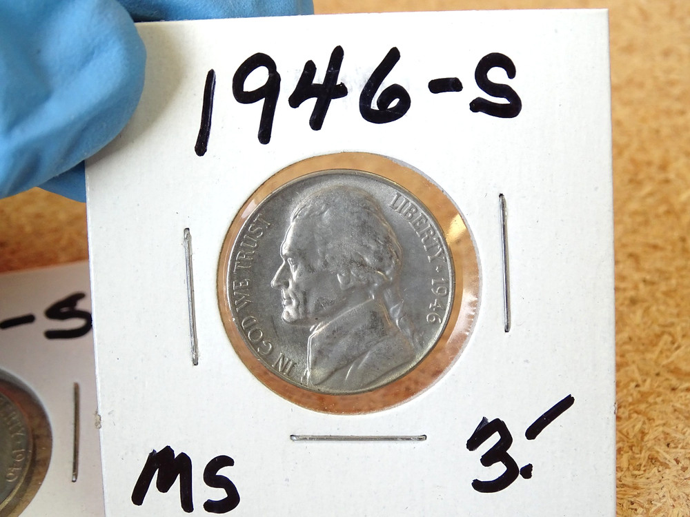 (4) Jefferson Nickels / Assorted / FedEx FS / unk_case1