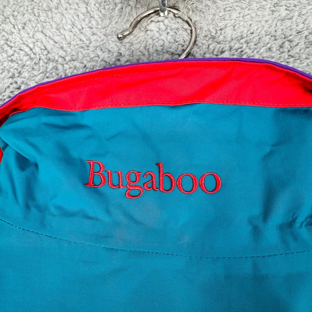Columbia Bugaboo Omni-Tech Jacket Mens Medium Blue Ski Coat Waterproof Shell