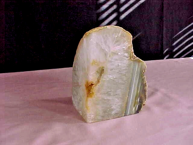 Natural Agate Tea Light Candle Holder
