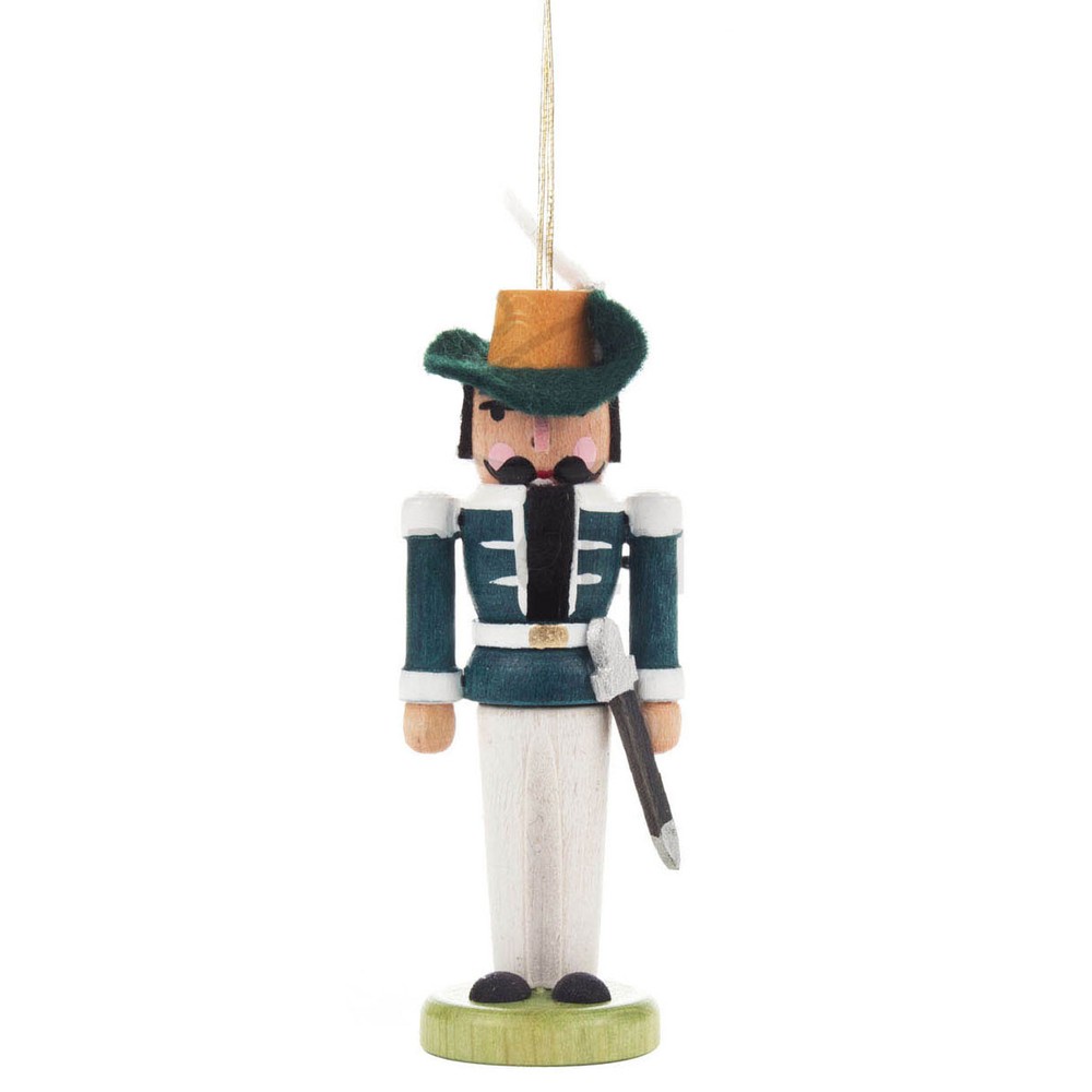 Nutcracker German Ornament Green