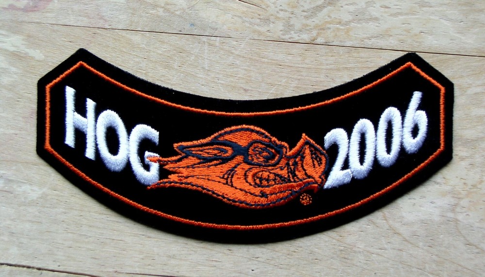 "NEW" 2006 HARLEY DAVIDSON OWNERS GROUP HOG CHAPTER PATCH