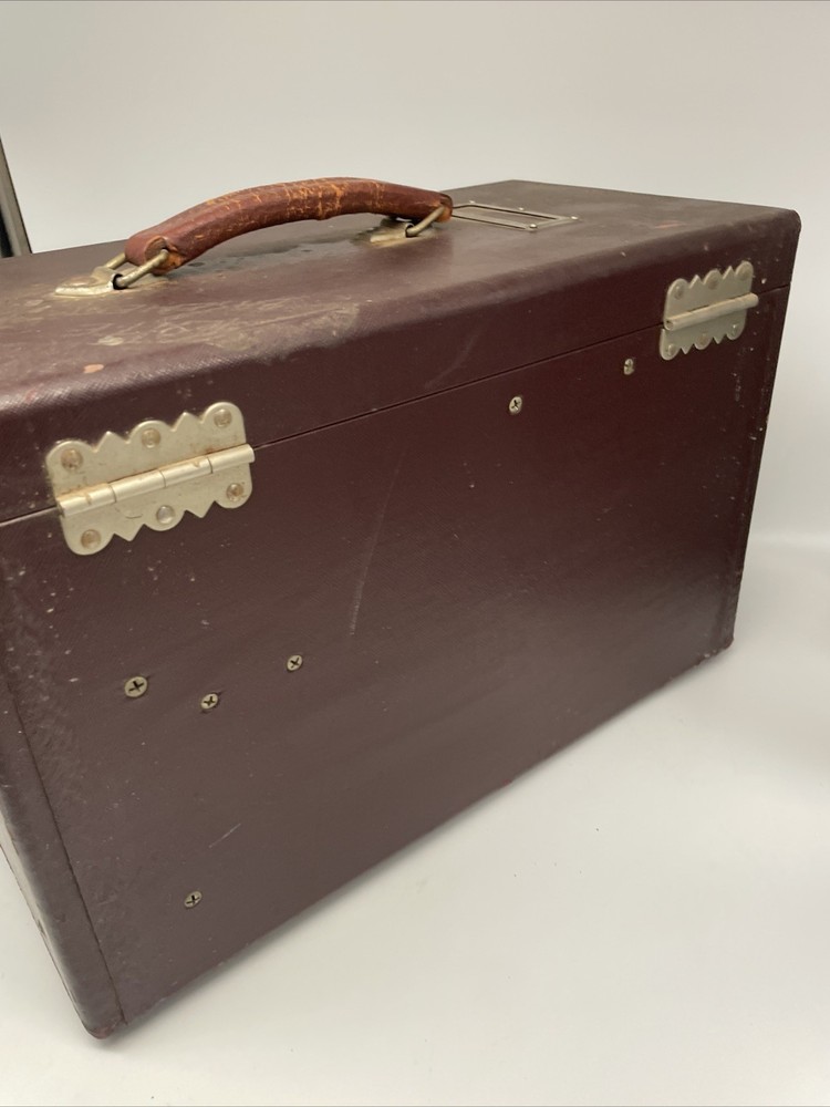 Microscope Bausch & Lomb Model Binocular Compound + case Slides Lab Equipment