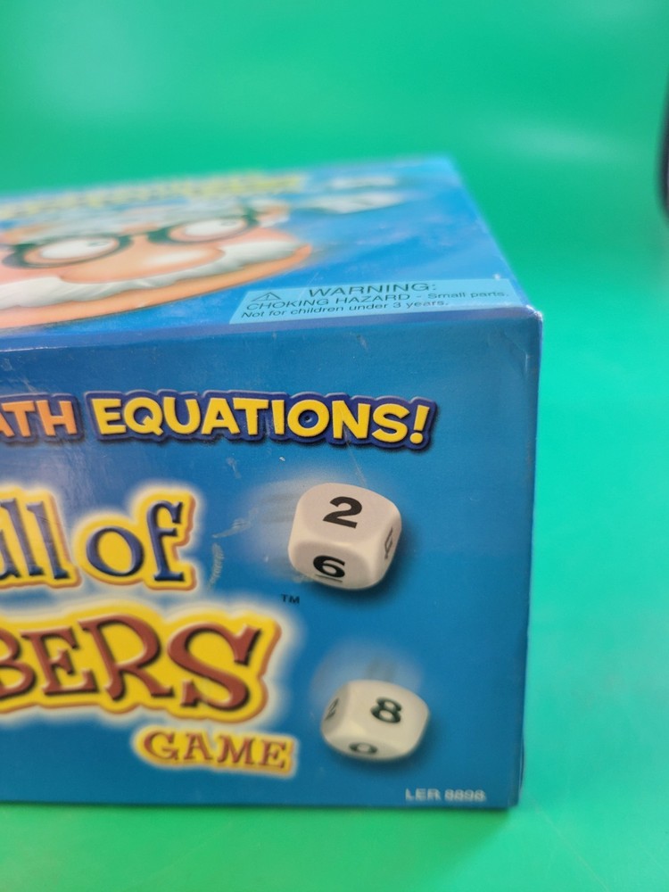 HEAD FULL of NUMBERS Math Equations Learning Game 2006 100% COMPLETE