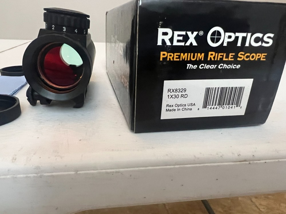 Rex Premium Scope 1-30 red dot