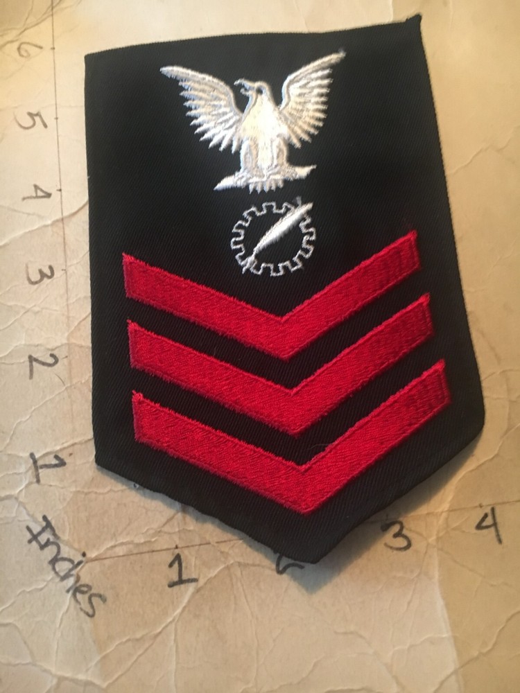 USN Rate Data Processing Technician 1st Class Petty Officer Patch 6/14/25