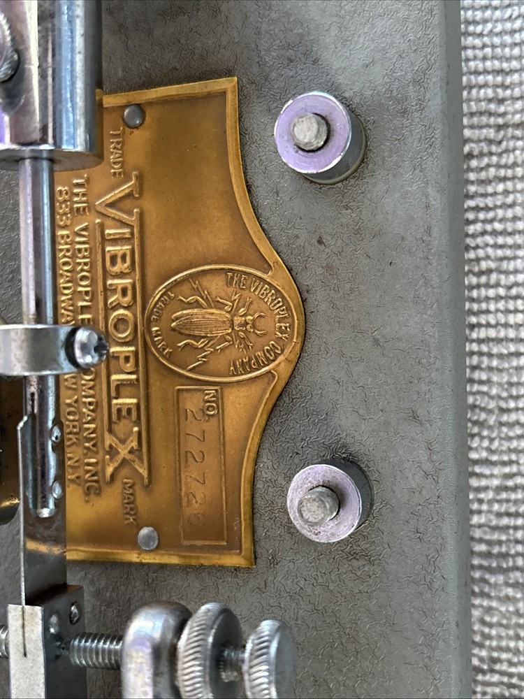 Vibroplex Key Telegraph Morse Code Ham Radio