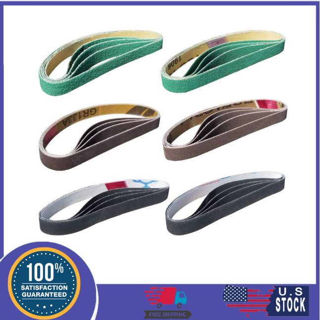 24 Pcs 1/2" x 12" Replacement Belt Kit for Work Sharp Original Knife & Tool...