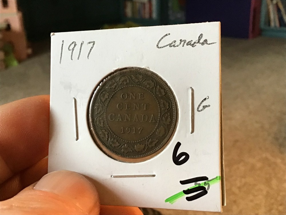 1917 Canada Large Cent, 1 Coin