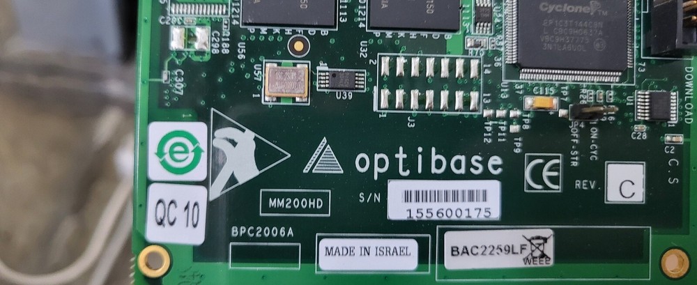 optibase card modules MM200HD + MPEG9500 + SDM290e