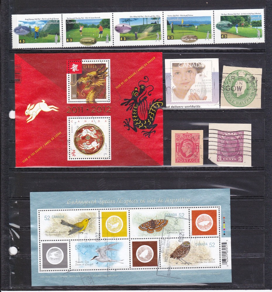 Canada stamps assorted