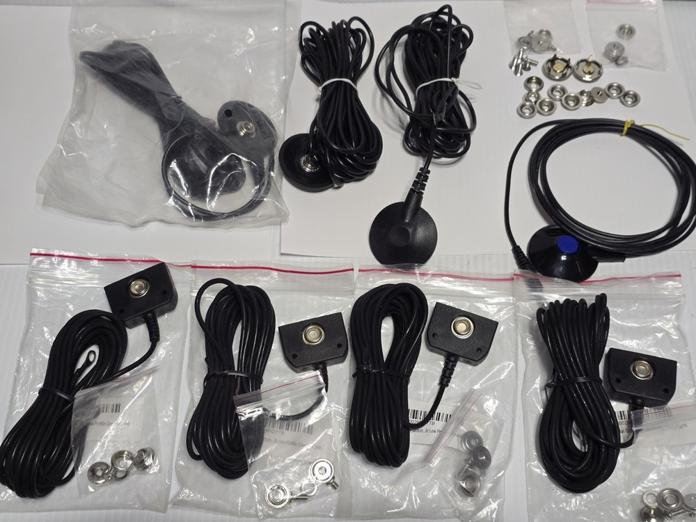 8 pcs Grounding Mat Replacement Cord Black Cable for All Grounding Sheets, Read!