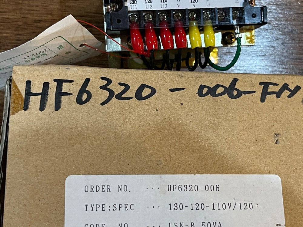 Yaskawa HF6320-006 Transformer, Power