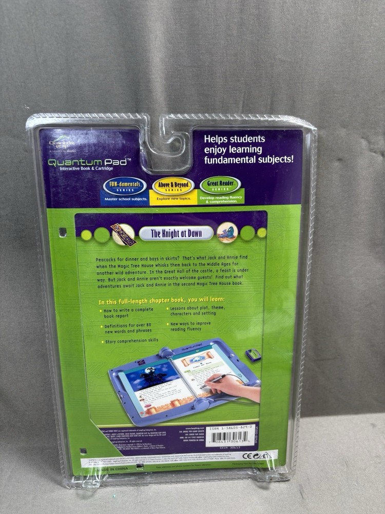 Leap Frog LeapPad SCIENCE Interactive & Quantum Pad Knight At Dawn