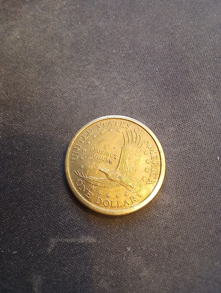 2000 P Sacagawea Dollar Wounded Eagle