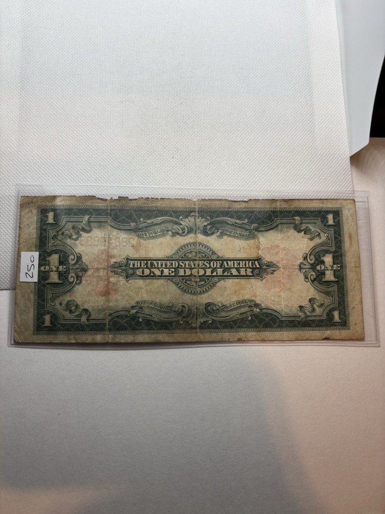 1923 Red Seal Silver Certificate $1 Note