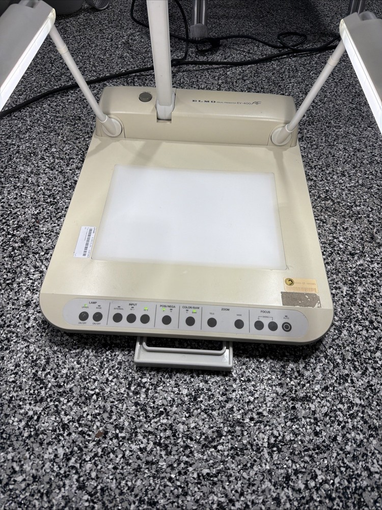 Elmo EV-400AF Visual Presenter Auto-Focus Camera Overhead Projector MWK5
