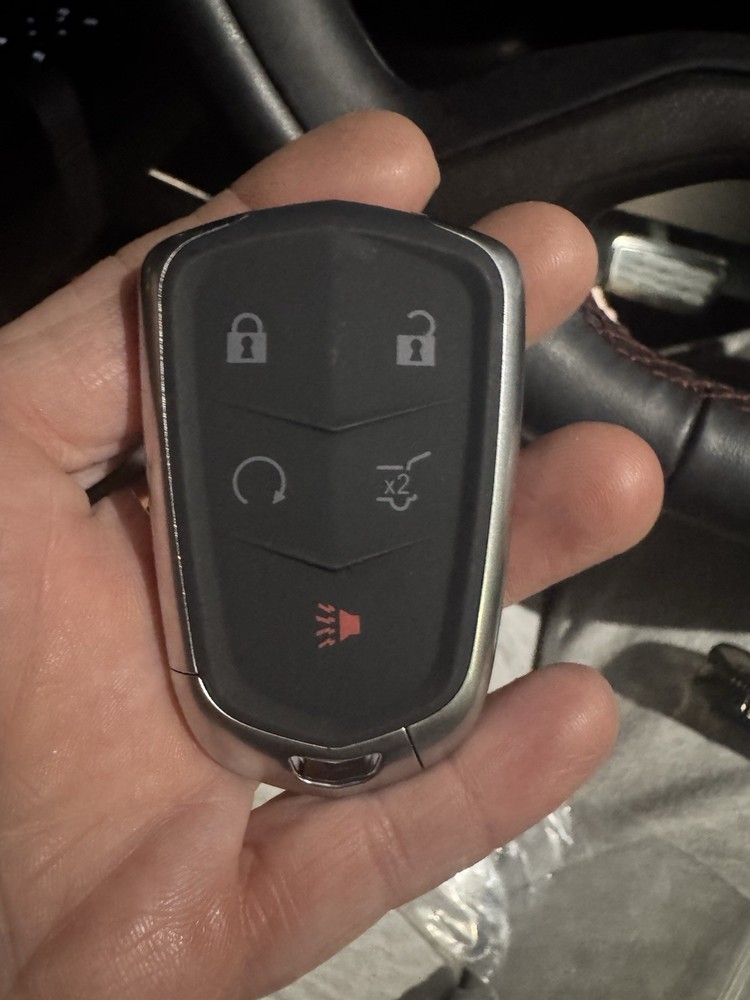 Key fob Replacement Unprogrammed For Cadillac 2015-2020