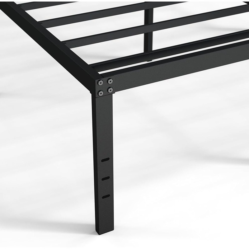 Metal Bed Frame Full Size Multi-Angle Support Easy Assembly Under Bed Storage US