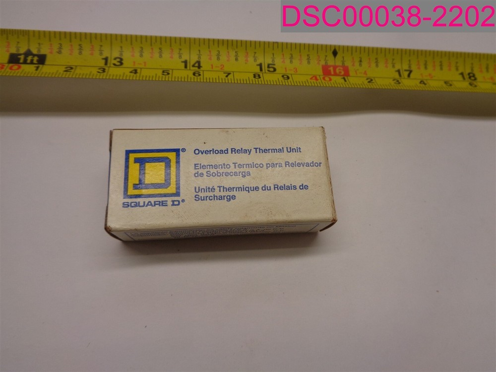 QTY=6; Square D Overload Relay Thermal Unit B1.30