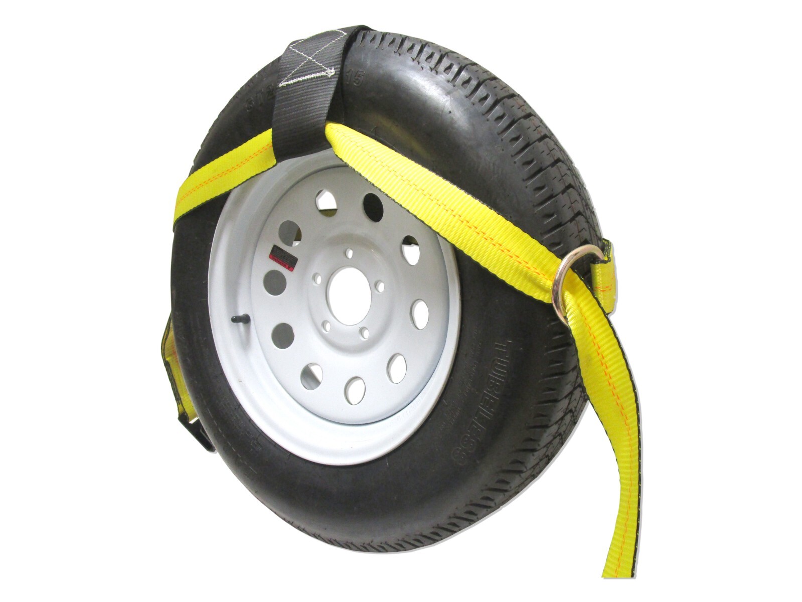 Adjustable Tow Dolly Wheel Basket Strap Universal Fit Tie Down Car Carrier 1 Set