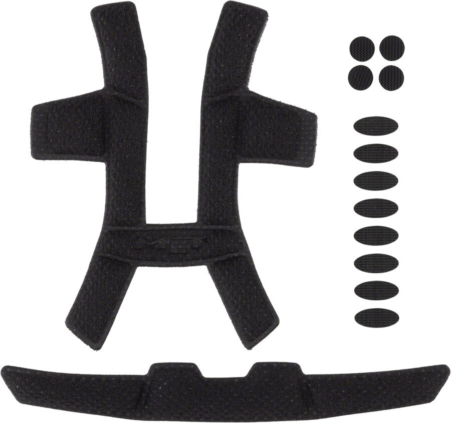 MET Helmets Hooray Pad Kit - Black