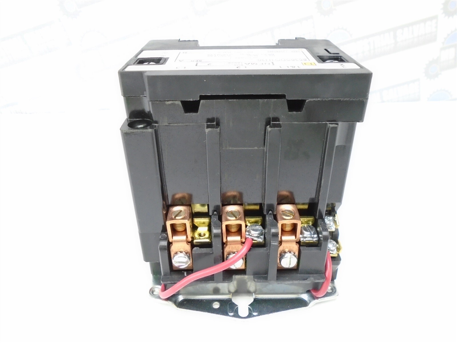 SQUARE D - 8536SDO1V08H30 - MOTOR STARTER - 45A, SZ-2, 25hp@460, 208V Coil