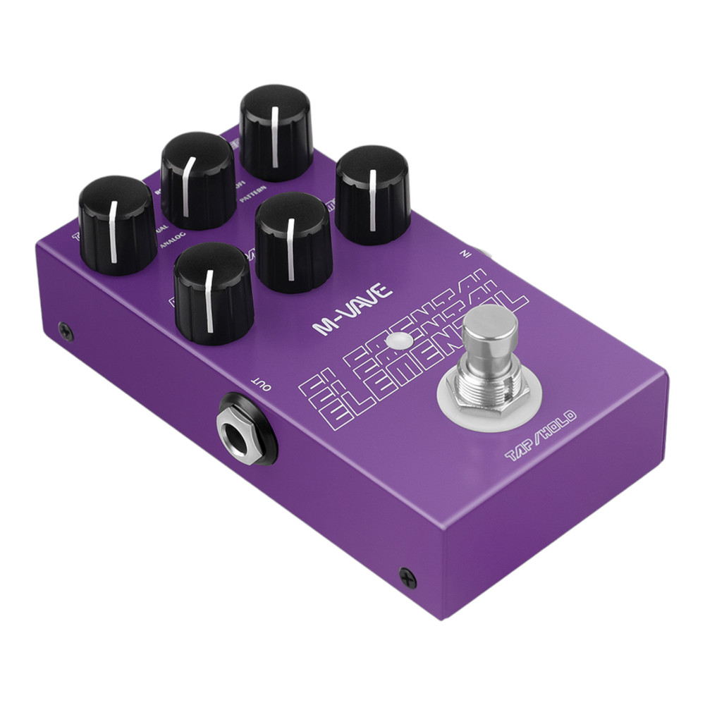 M-Vave Elemental Guitar Delay Effects Pedal / 9 Delay Effects