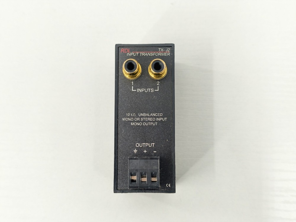 RDL TXJ2 Unbalanced Input Transformer Untested As Is