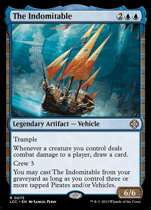 The Indomitable 75 R Normal LCC MTG NM