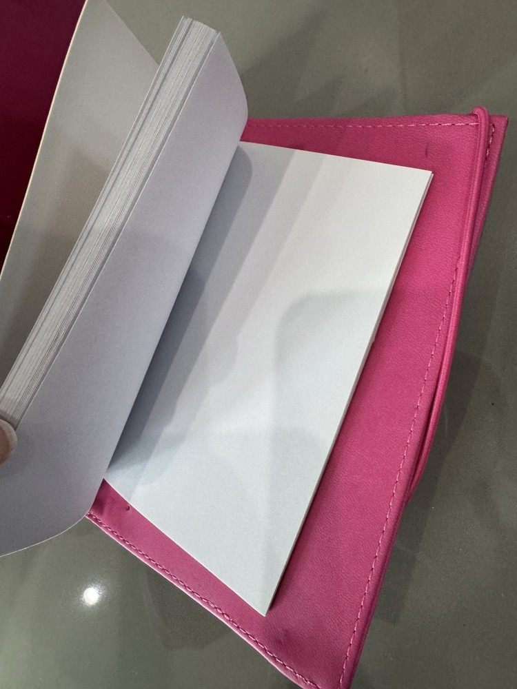 Tous Pink Travel Explore Live Passport Holder Document Notebook
