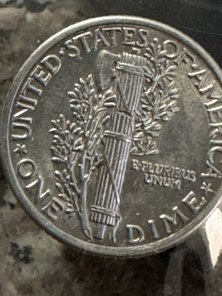 1917 Mercury Dime (ERROR) BU (Read Description)
