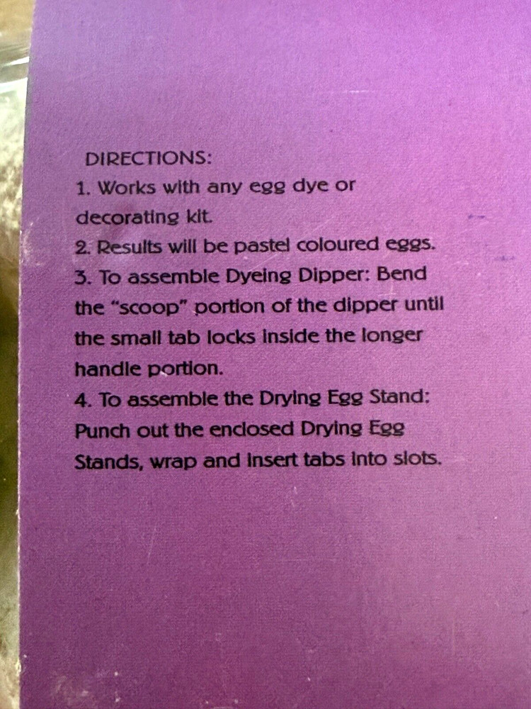 Happy Easter DIY Egg Coloring Kit - 12 Plastic Eggs