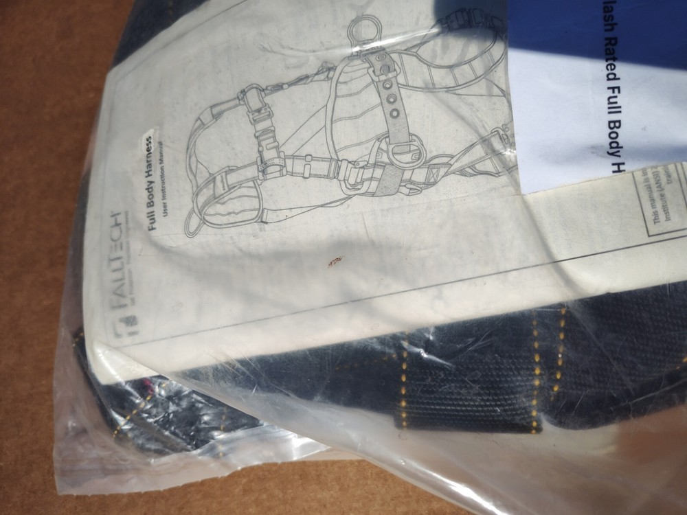 FALLTECH G7051 Arc Flash Body Harness,Arc Flash,Univ