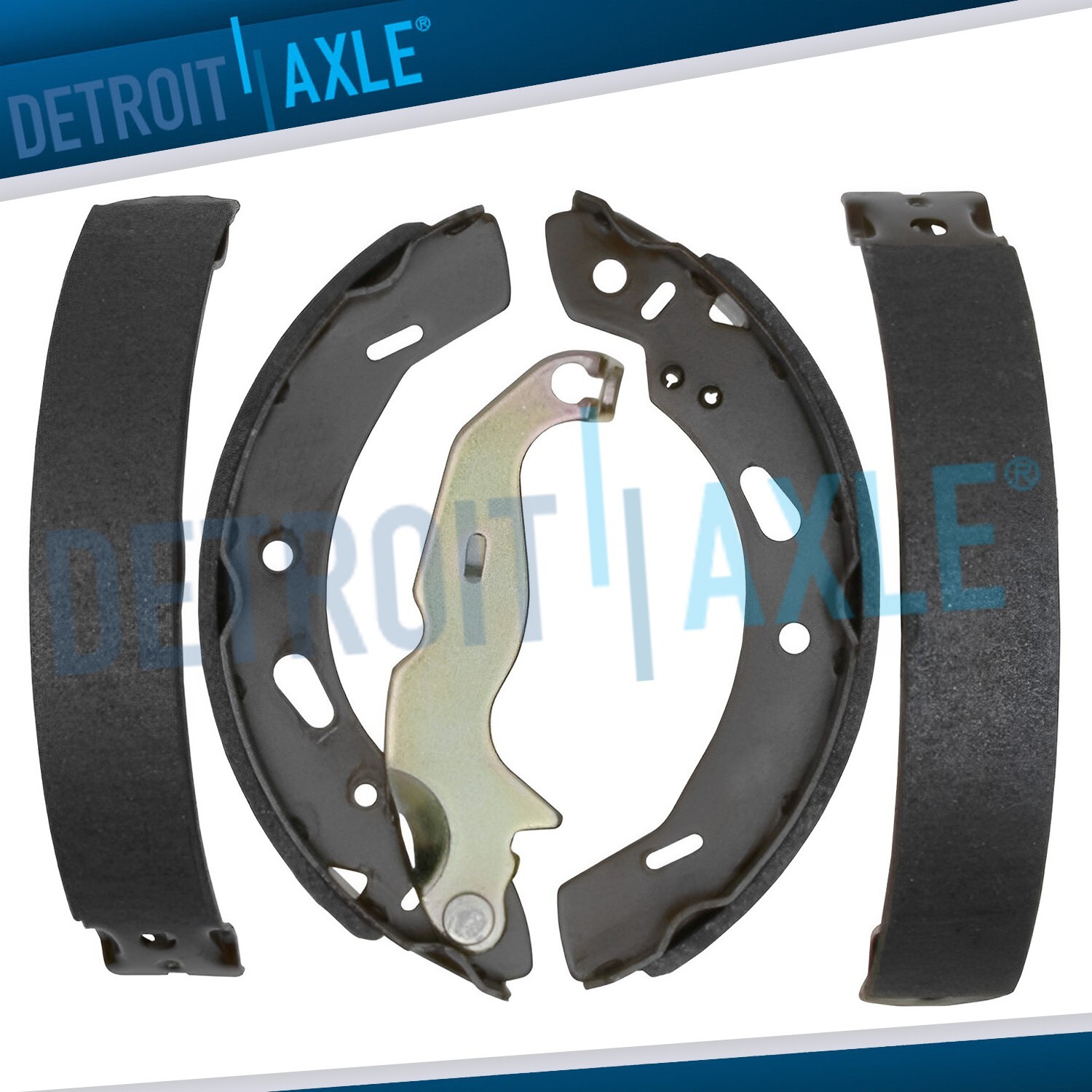 Rear Brake Shoes for 2011 2012 2013 2014 2015 2016 2017 2018 2019 Ford Fiesta