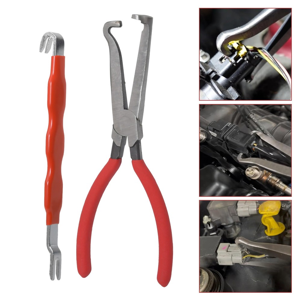 2Pcs Electrical Disconnect Pliers & Electrical Connector Separator Terminal Plug