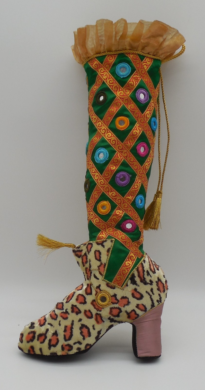 Exotic High Heeled Christmas Stocking