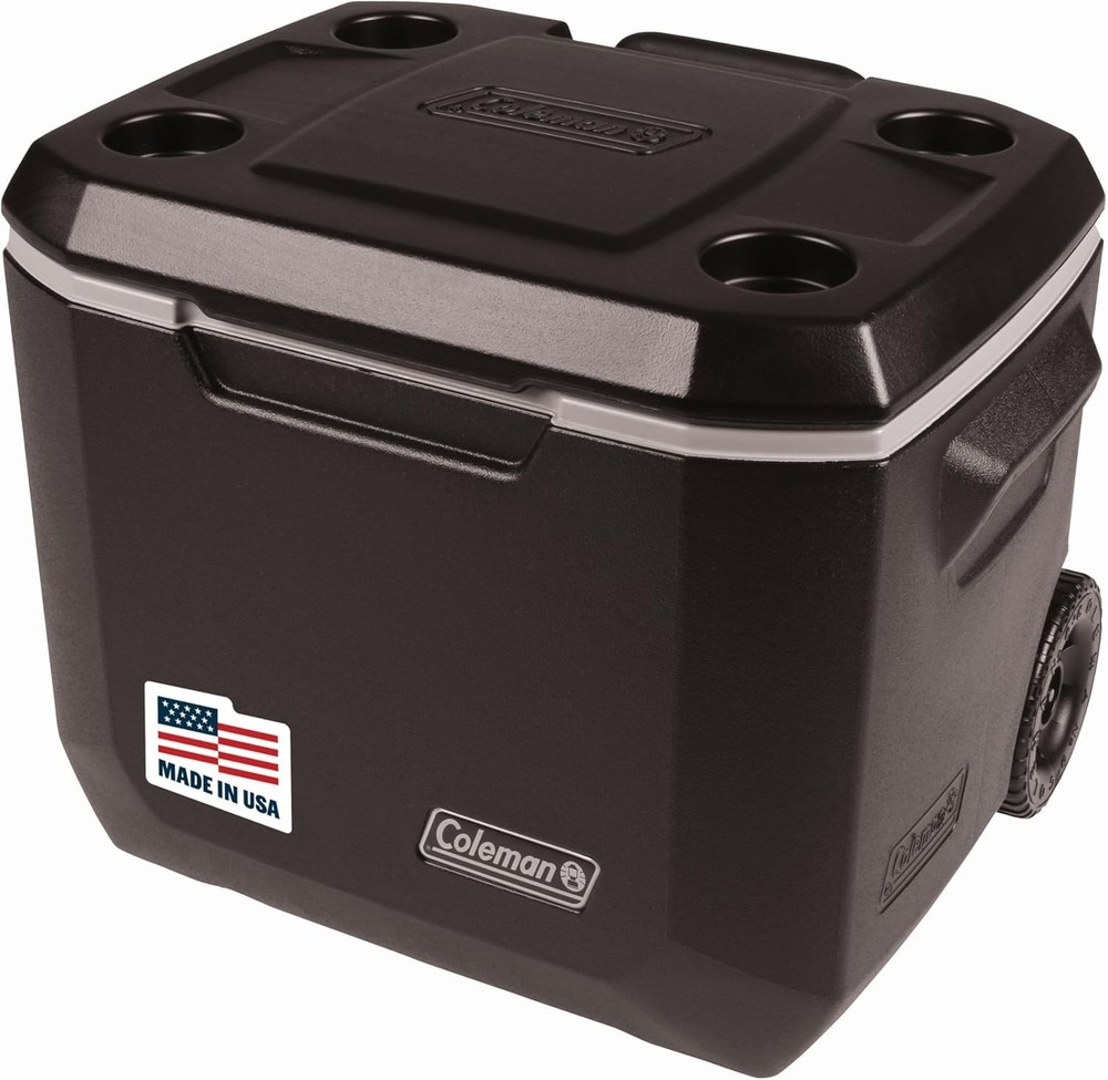 Xtreme 50qt Wheeled Cooler - Efficient Insulation & Extra Seating For Adventures