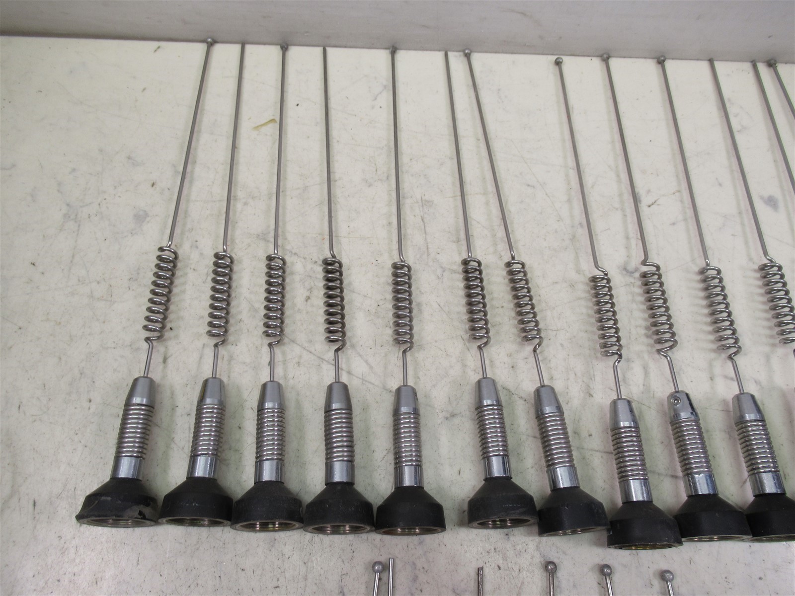 Lot of 19 Motorola Two-Radio Antennas Collinear Through-Hole Mount