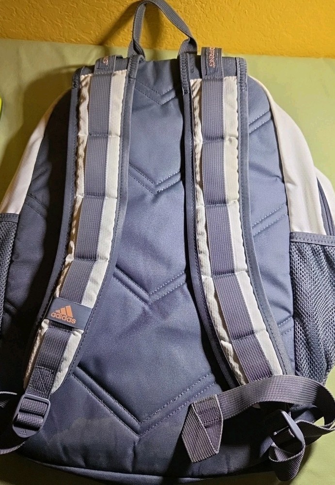 Adidas Backpack RN# 90288 White/Grey