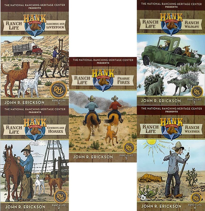 Hank the Cowdog Ranch Life - Complete Series 5 Books
