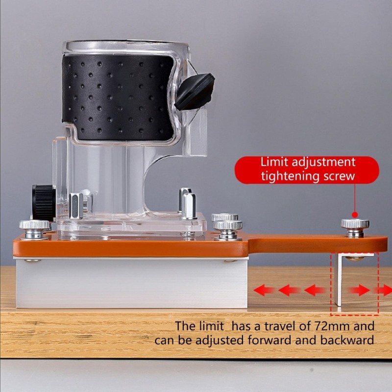 Woodworking Router Insert Plate With Adjustable Thickness For Project Stability