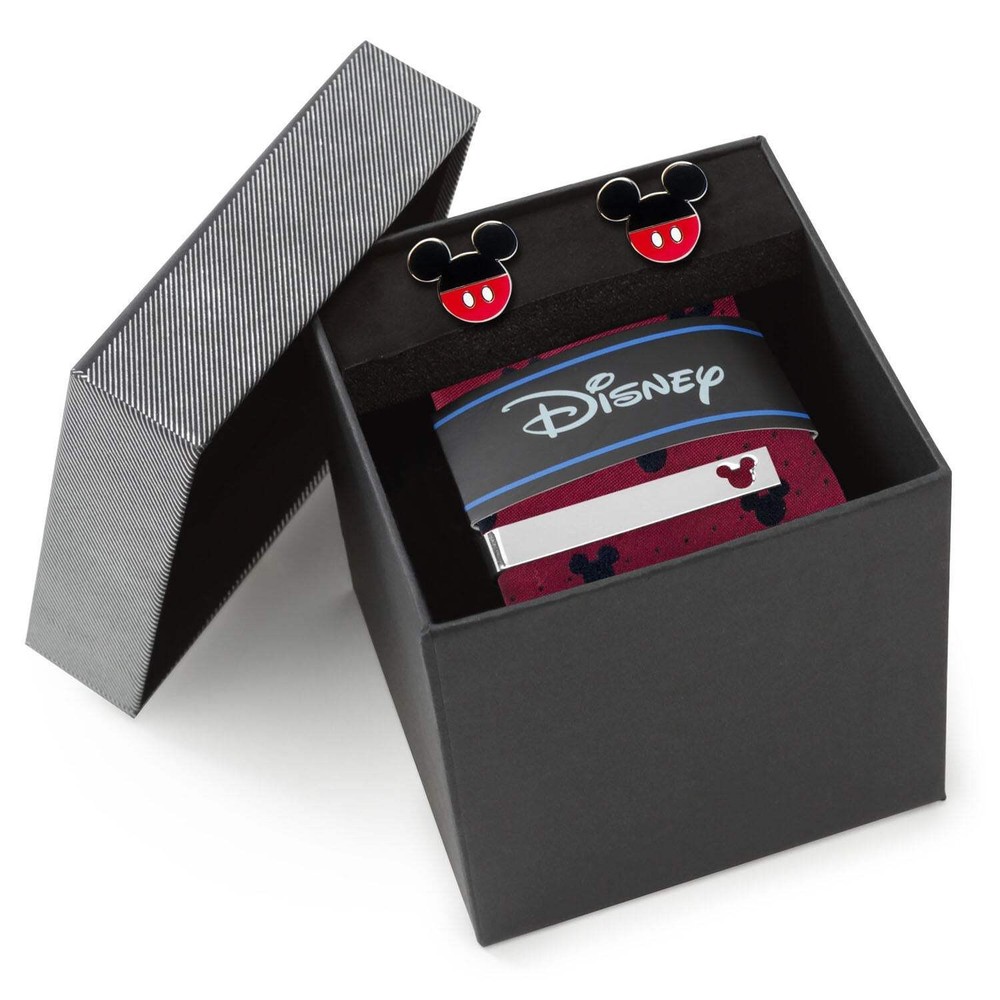 Disney Mickey Mouse Red Dot Necktie Gift Set
