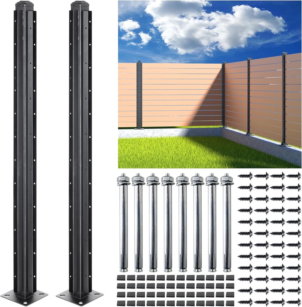 Heavy Duty Metal Fence Corner Support Post Bracket