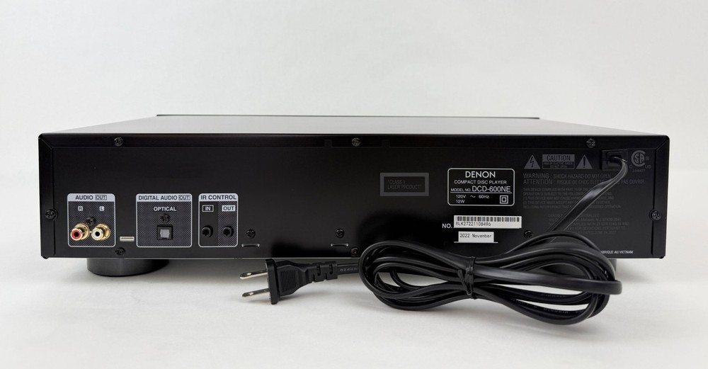 Denon DCD-600NE CD Player - Black - U