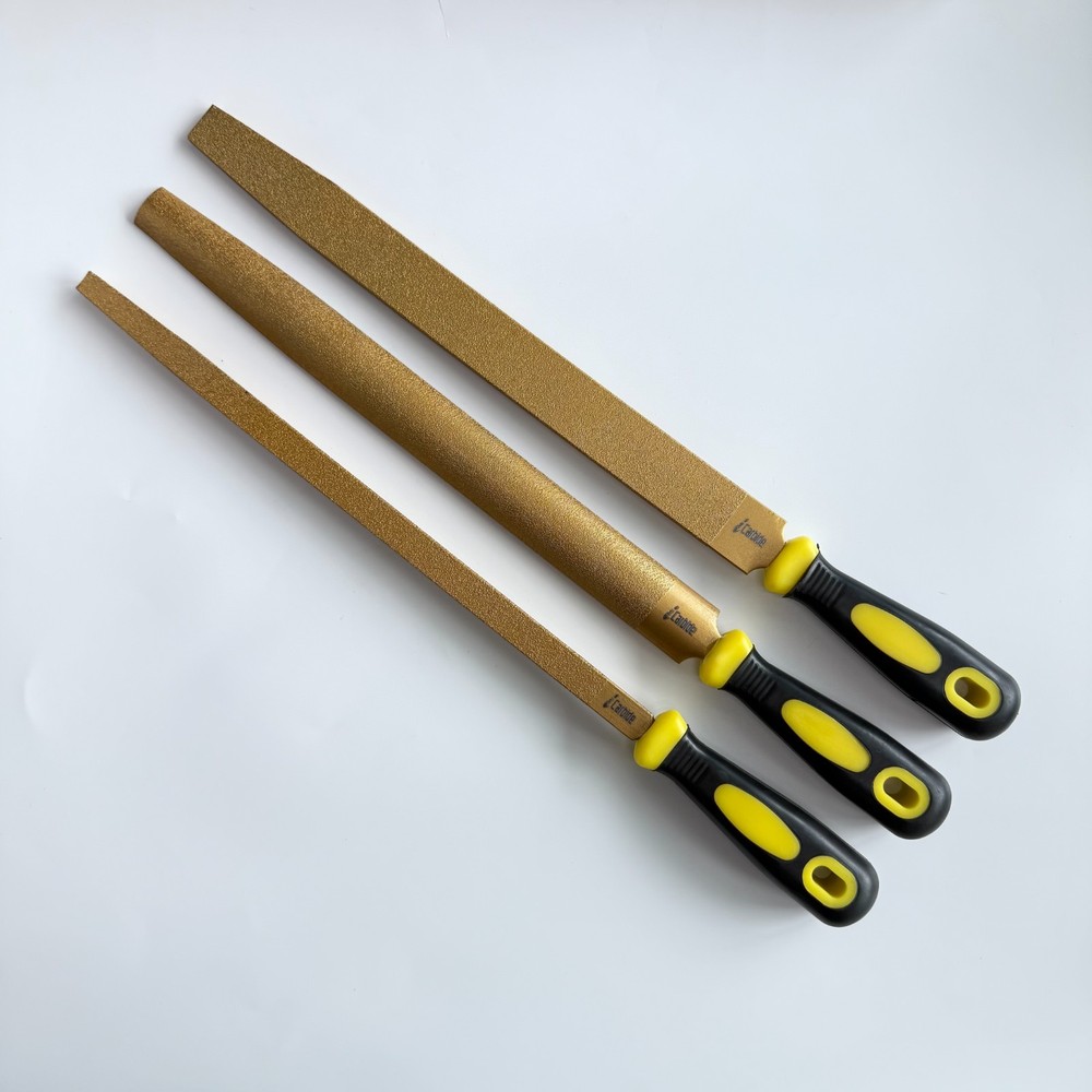 3PCS Diamond Needle File Set Flat Round Triangle Metal File, Precision Hand File