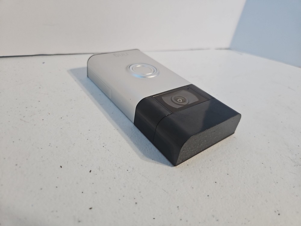 Ring 2nd Generation 5UM5E5 Silver Night Vision 2-Way Talk Untested NO MOUNT