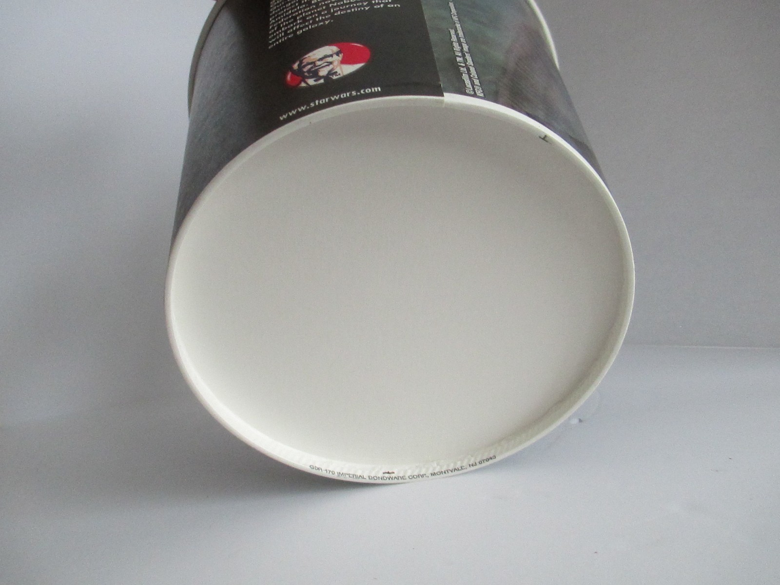 Star Wars Episode 1 KFC Jar Jar Binks Bucket with POG Topper 1999 Vintage BSMT