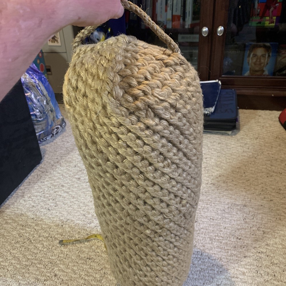 Maritime Pillow Rawhide Rope Ships Decor